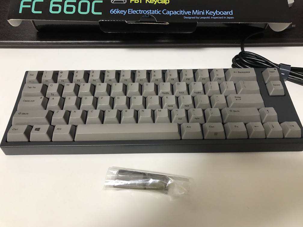 キーボード LEOPOLD FC660C を買ってかなりいい感じ : Query OK.